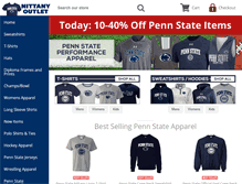 Tablet Screenshot of nittanyoutlet.com